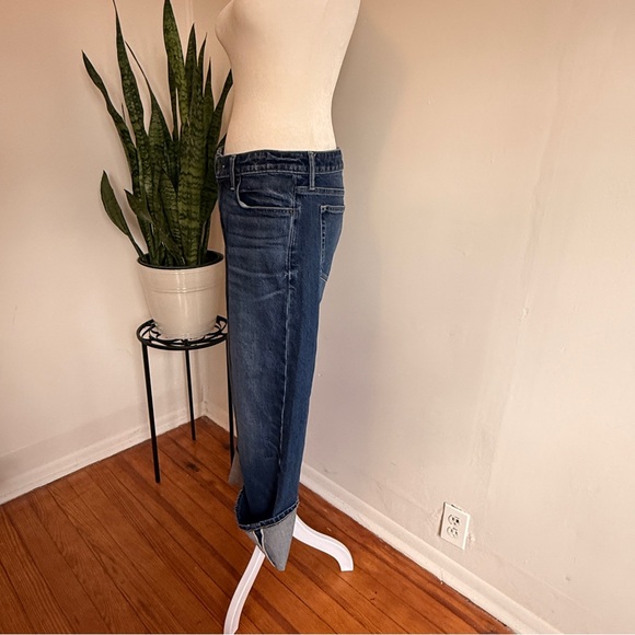 Lucky Brand | The Baggy Wide Leg Cuffed Jeans - Picture 2 of 11